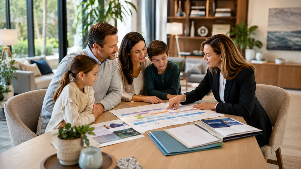 Use residence planning for families to coordinate school calendars, residence permits, renewals, housing, and relocation logistics before choosing a move date.